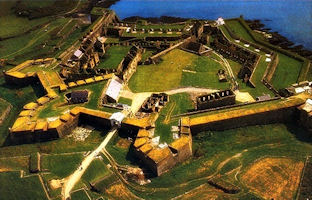 Fort Charles vu du ciel