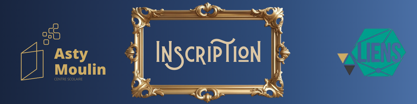 bandeau inscription logos